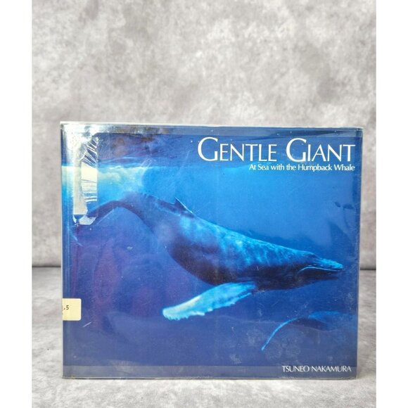 Gentle Giant At Sea with The Humpback Whale By Tsuneo O Nakamura 1984 - Picture 1 of 3